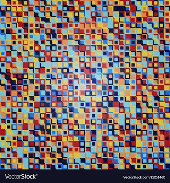Abstract geometric pattern background advertising vector image