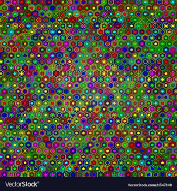 Abstract geometric pattern background advertising vector image