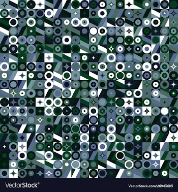 Abstract geometric pattern background - colorful vector image