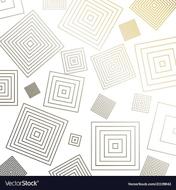 Abstract geometric pattern with lines rhombuses a vector image