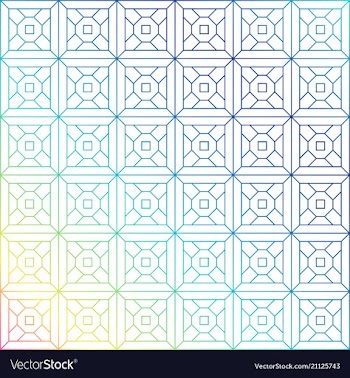 Abstract geometric pattern with lines rhombuses a vector image