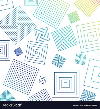 Abstract geometric pattern with lines rhombuses a vector image