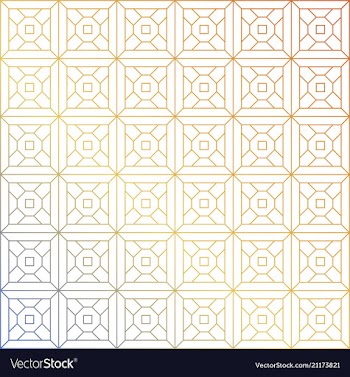 Abstract geometric pattern with lines rhombuses a vector image