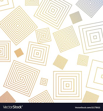 Abstract geometric pattern with lines rhombuses a vector image