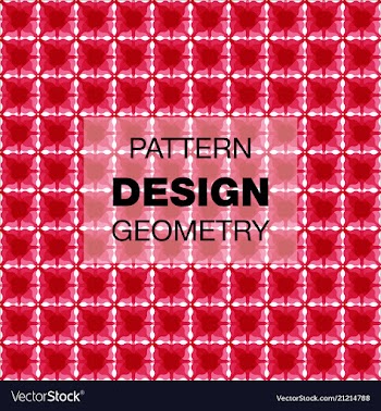 Abstract geometric pattern with lines rhombuses a vector image