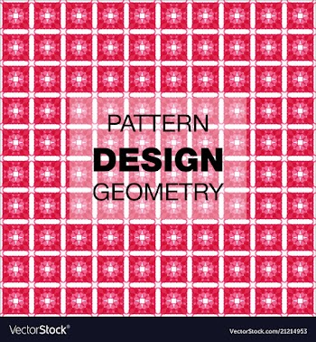 Abstract geometric pattern with lines rhombuses a vector image