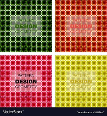 Abstract geometric pattern with lines rhombuses a vector image