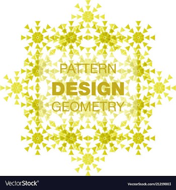 Abstract geometric pattern with lines rhombuses a vector image