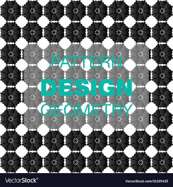 Abstract geometric pattern with lines rhombuses a vector image