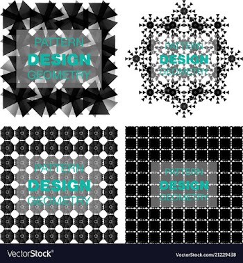Abstract geometric pattern with lines rhombuses a vector image