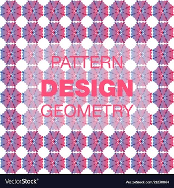Abstract geometric pattern with lines rhombuses a vector image