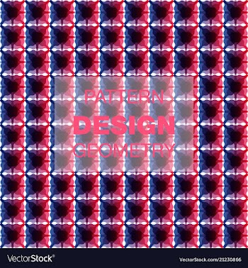 Abstract geometric pattern with lines rhombuses a vector image