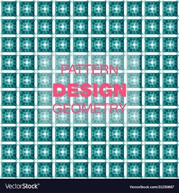 Abstract geometric pattern with lines rhombuses a vector image