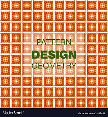 Abstract geometric pattern with lines rhombuses a vector image