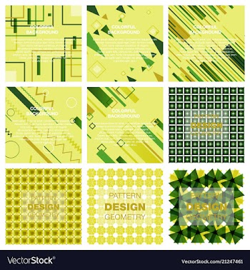 Abstract geometric pattern with lines rhombuses a vector image