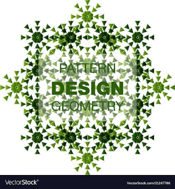 Abstract geometric pattern with lines rhombuses a vector image
