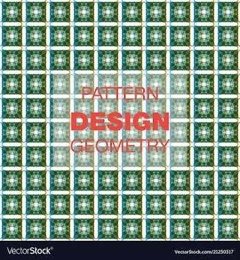 Abstract geometric pattern with lines rhombuses a vector image