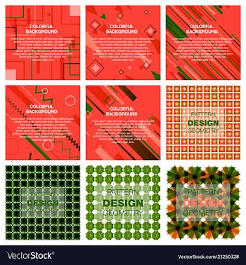 Abstract geometric pattern with lines rhombuses a vector image