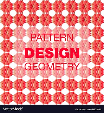 Abstract geometric pattern with lines rhombuses a vector image