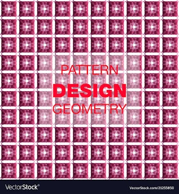 Abstract geometric pattern with lines rhombuses a vector image