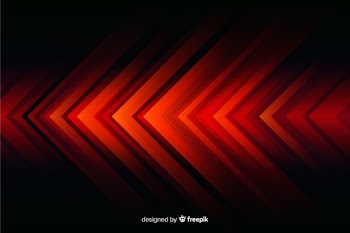 Abstract geometric red lights background Free Vector
