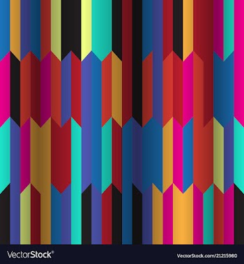Abstract geometric seamless color background vector image