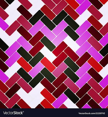 Abstract geometric seamless color background vector image