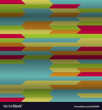 Abstract geometric seamless color background vector image