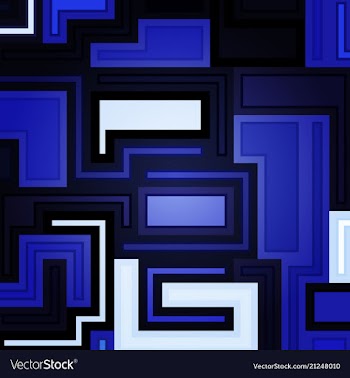 Abstract geometric seamless color background vector image