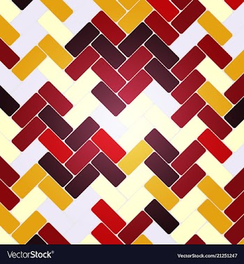 Abstract geometric seamless color background vector image