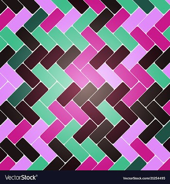 Abstract geometric seamless color background vector image