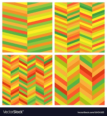  					Abstract Geometric Seamless Pattern Set Modern vector image														