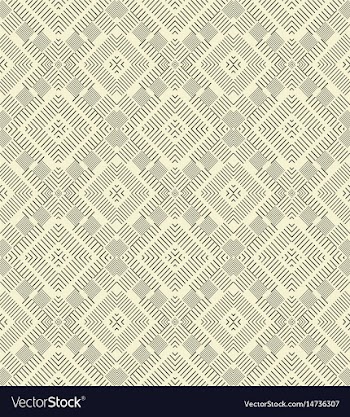 Abstract geometric seamless pattern vector image