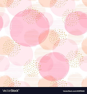 abstract geometric seamless pattern with circles