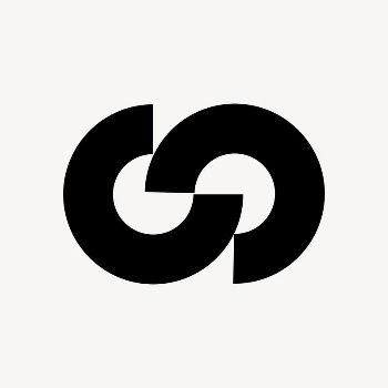 Abstract geometric shapes logo element | Free Photo - rawpixel