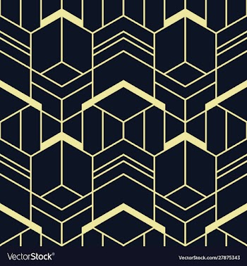 Abstract geometric shapes seamless cubes pattern vector image