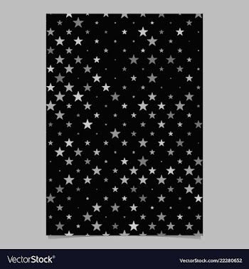 Abstract geometric star pattern background flyer vector image