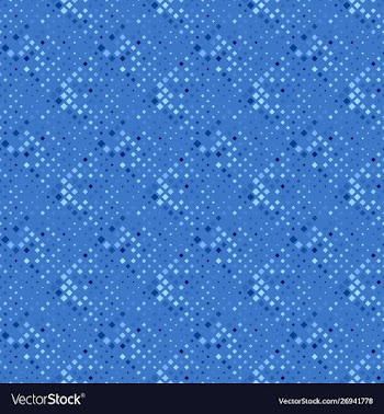 Abstract geometrical blue square pattern vector image