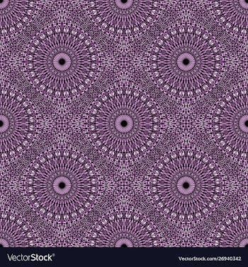 Abstract geometrical bohemian mandala pattern vector image