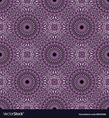 Abstract geometrical bohemian mandala pattern vector image
