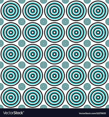 Abstract geometrical circle pattern background vector image