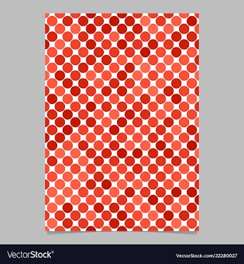 Abstract geometrical circle pattern flyer vector image