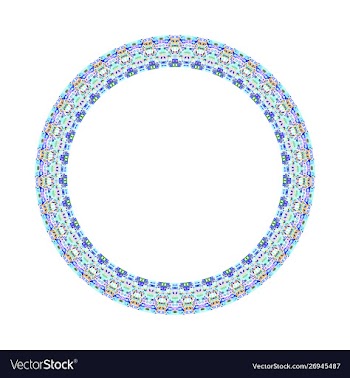 Abstract geometrical colorful tiled mosaic vector image