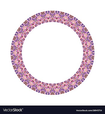 Abstract geometrical colorful triangle mosaic vector image
