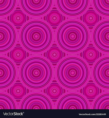 Abstract geometrical concentric circle pattern vector image