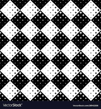 Abstract geometrical curved star pattern vector image
