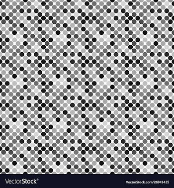 Abstract geometrical dark grey circle pattern vector image