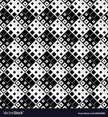 Abstract geometrical diagonal square pattern vector image
