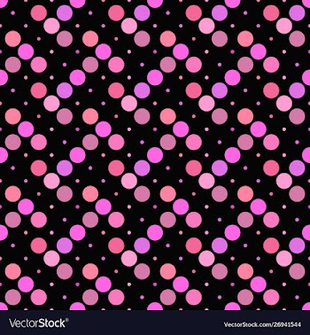 Abstract geometrical dot pattern background - pink vector image