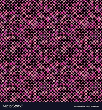 Abstract geometrical gradient chaotic dot pattern vector image